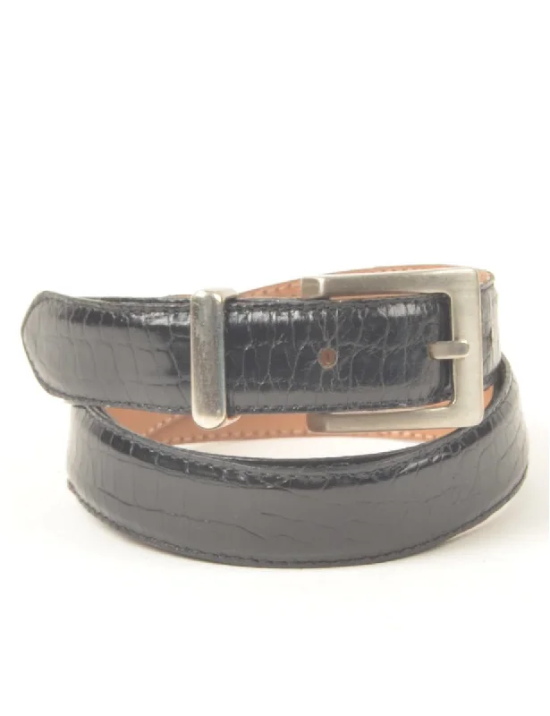 Super Sale relaxed fit coatLeather Waist Belt - L