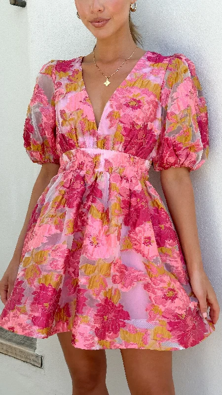Clearance Event Abel Mini Dress - Pink