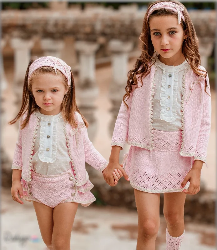 Customer Appreciation Sale A-line dressCrochet Three Piece Set