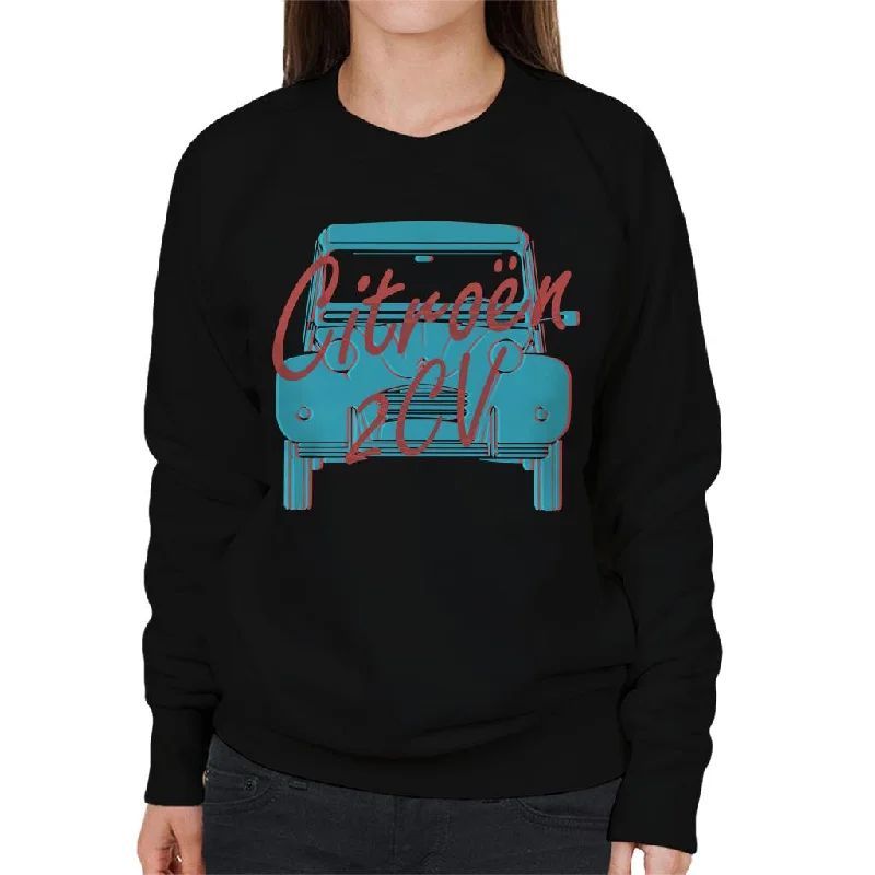 Best Seller cool activewear hoodieCitroën 2CV Graphic Style Women's Sweatshirt