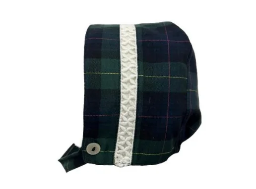 New Markdowns modern dressGreen Plaid Bonnet