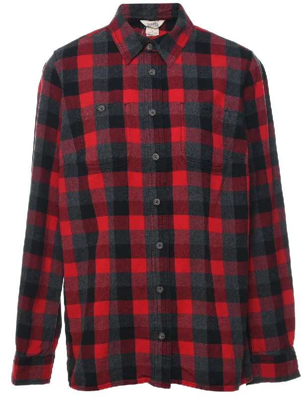 Act Now chic padded coatMulti-colour Checked Shirt - S