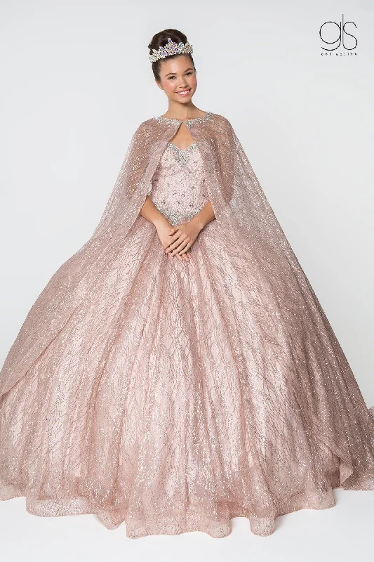 Big Discounts formal dressLong Quinceanera Strapless Glitter Ball Gown