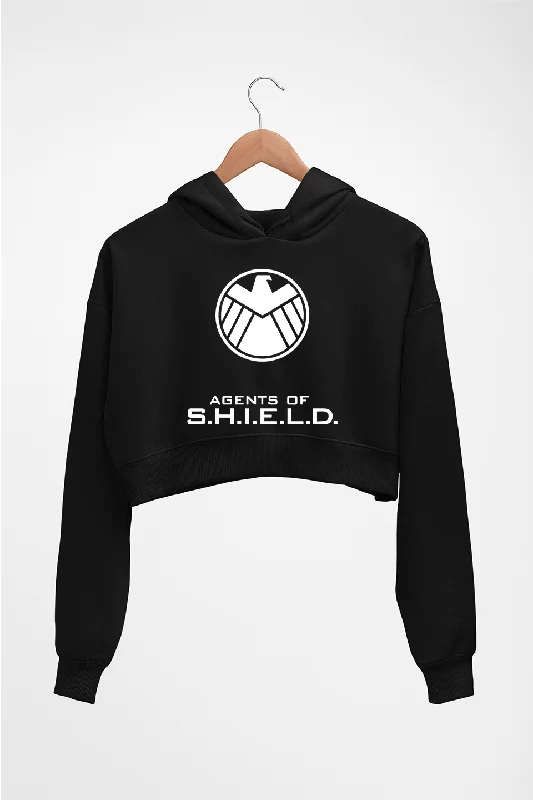 Limited Quantity stylish hoodie for womenAgents of S.H.I.E.L.D Crop HOODIE FOR WOMEN