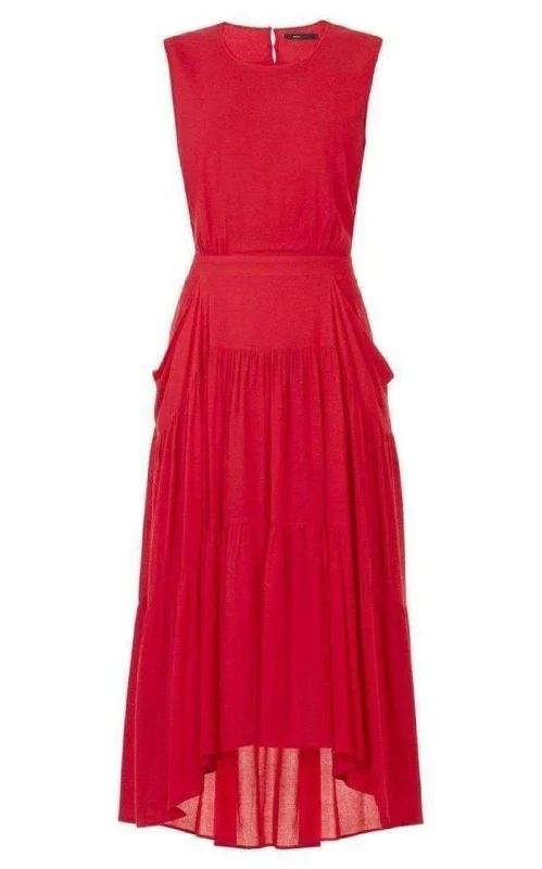Take Advantage spaghetti strap dressDraped Peasant Skirt Dress