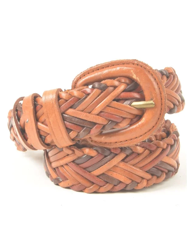 Major Savings casual trench coatBrown Woven Belt - M