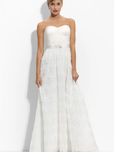 Loyalty Reward Other Adrianna Papell Pleat Bodice Rosette Gown