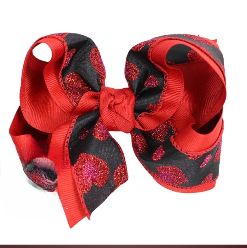 Today’s Special party-ready dressHeart Ribbon Clip