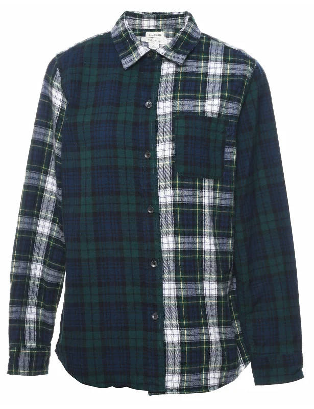 Super Deal cozy wool-blend coatL.L. Bean Checked Shirt - M