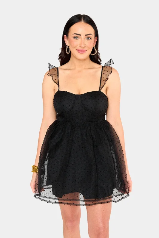Super Sale flowy dressVixen Bustier Mini Dress - Black