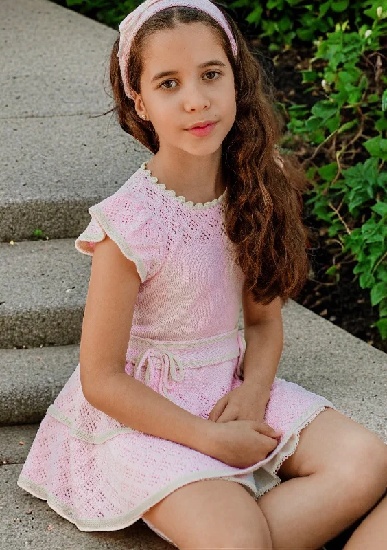 Season Finale Sale summer dressPink Drop Waist Dress