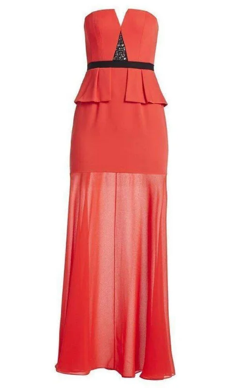 Hurry In comfy dressCaitlyn Strapless Embellished-Bodice Gown