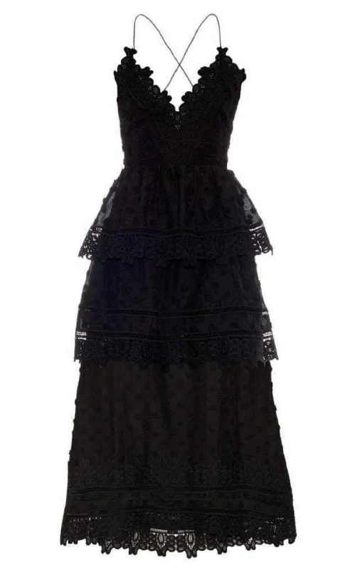 Bonus Savings comfy maxi dressIvy Coton Blend Lace Dress