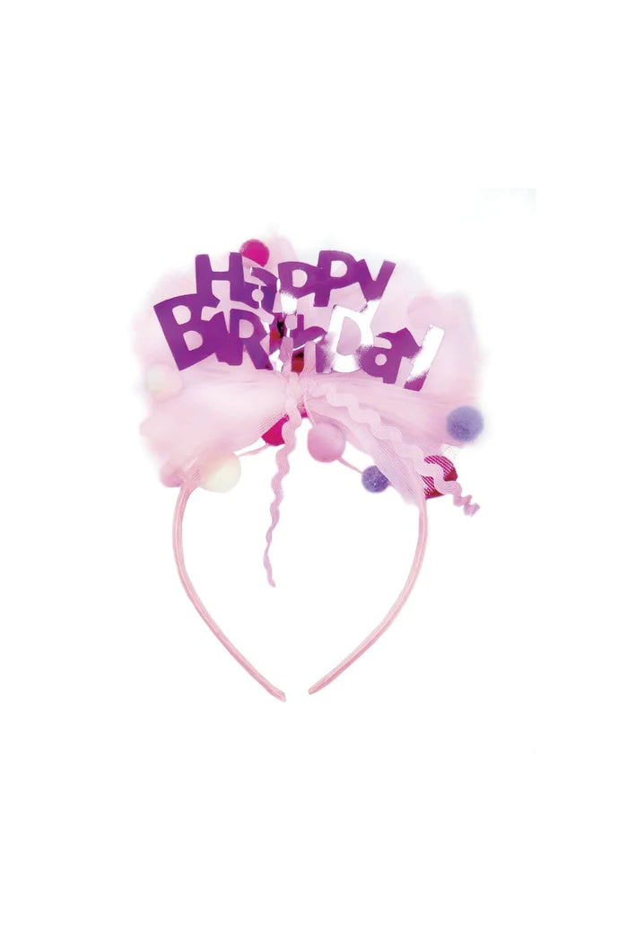 Early Access relaxed fit dressHappy Birthday Headband
