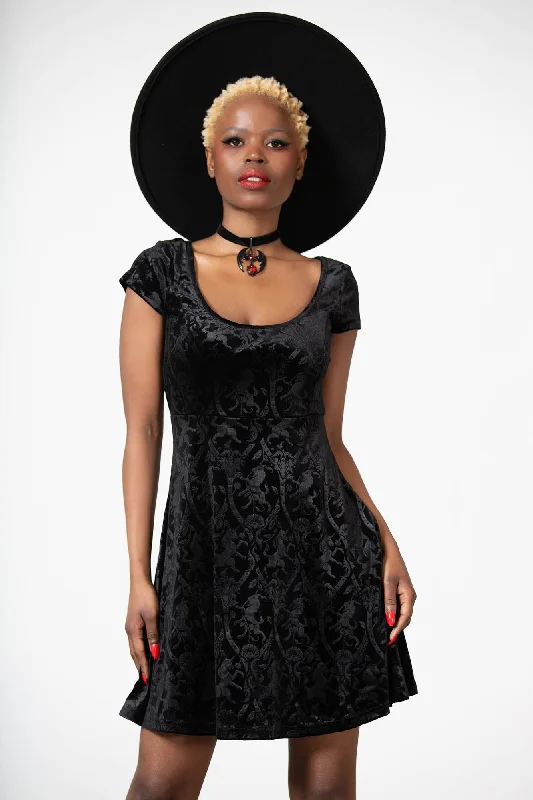 Massive Deals Devilry Skater Dress [B] - Resurrect