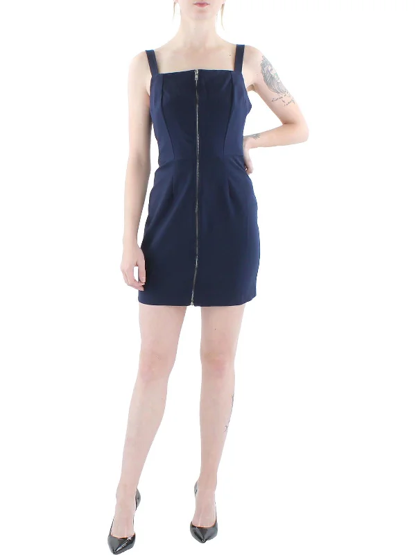 Season Finale Sale sophisticated dressJuniors Womens Sleeveless Short Mini Dress