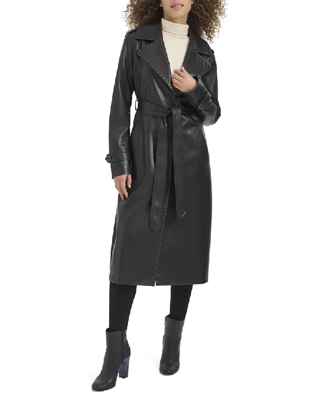 Price Buster minimalist jacketKenneth Cole Belted Duster Jacket
