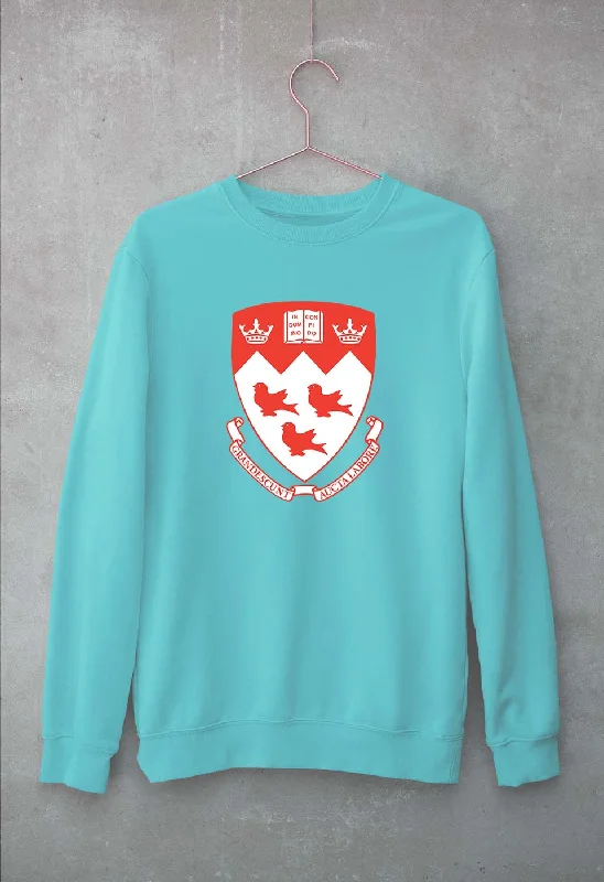 McGill University Unisex Sweatshirt for Men/Women