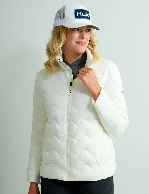 Mega Deal lightweight winter coatWomens Huk Wave Jacket