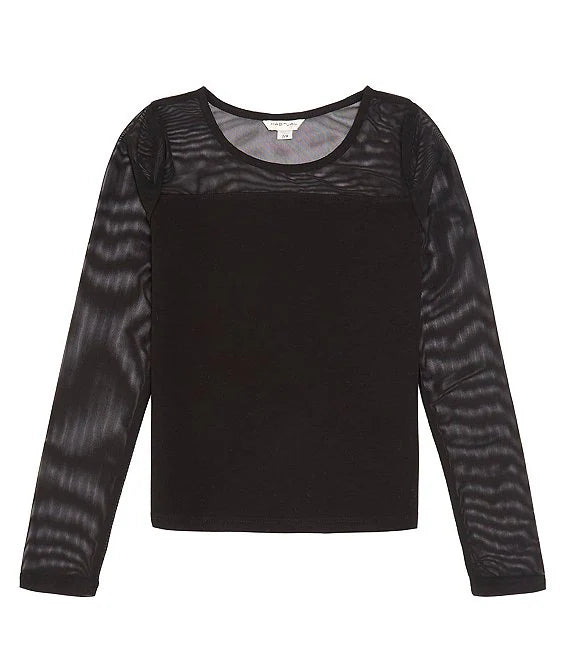 Clearance Items comfy maxi dressBlack Mesh Top