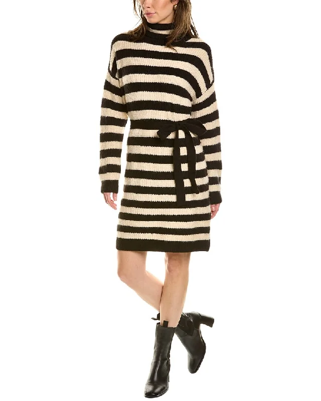 Year-End Sale wrap-around dressANNA KAY Wool-Blend Sweaterdress