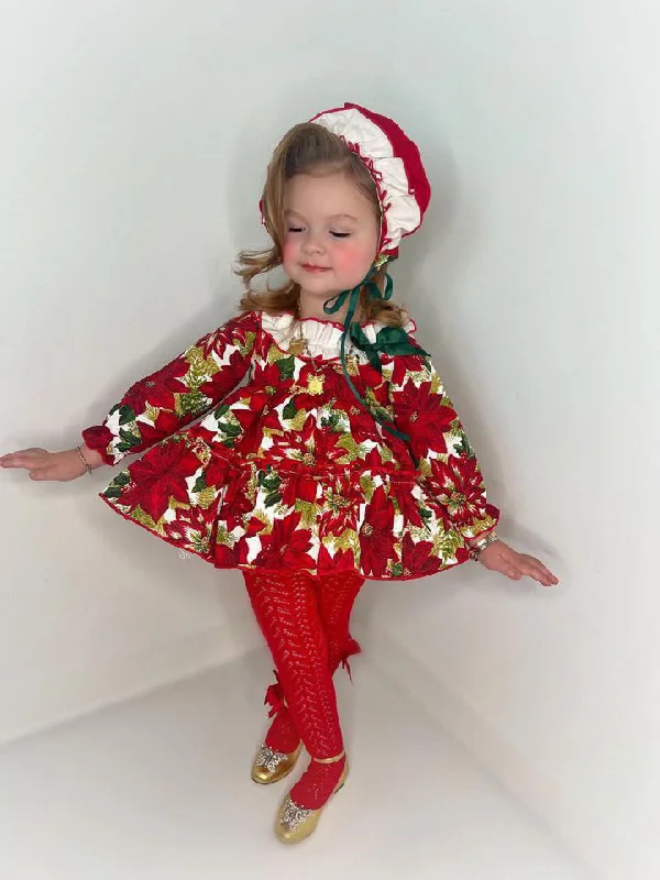 Price Reduction minimalistic dressThe Poinsettia Dress
