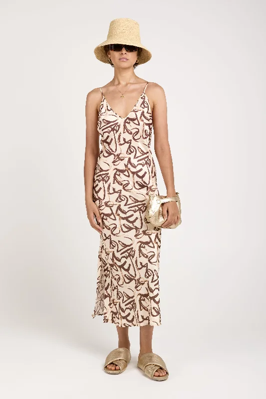 Prima Maxi Dress in Sienna