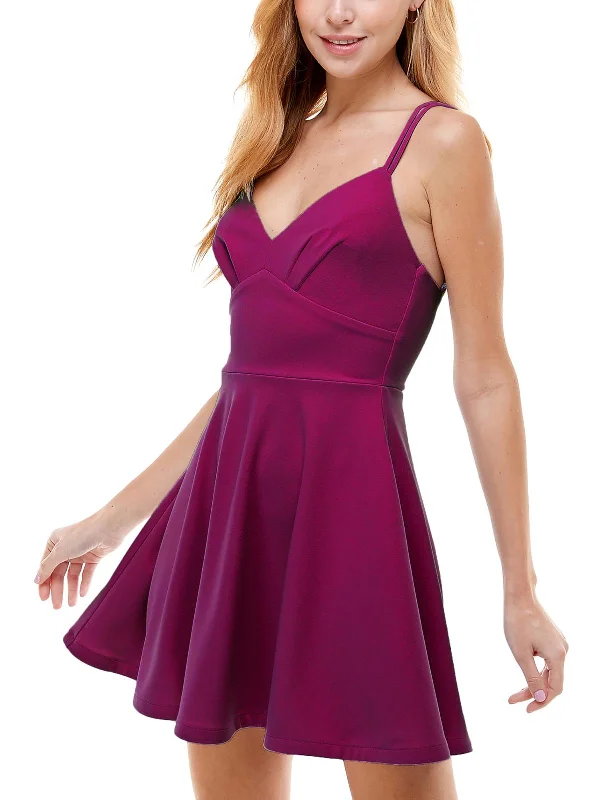 Value Deals flowy maxi dressJuniors Womens Daytime Mini Sundress
