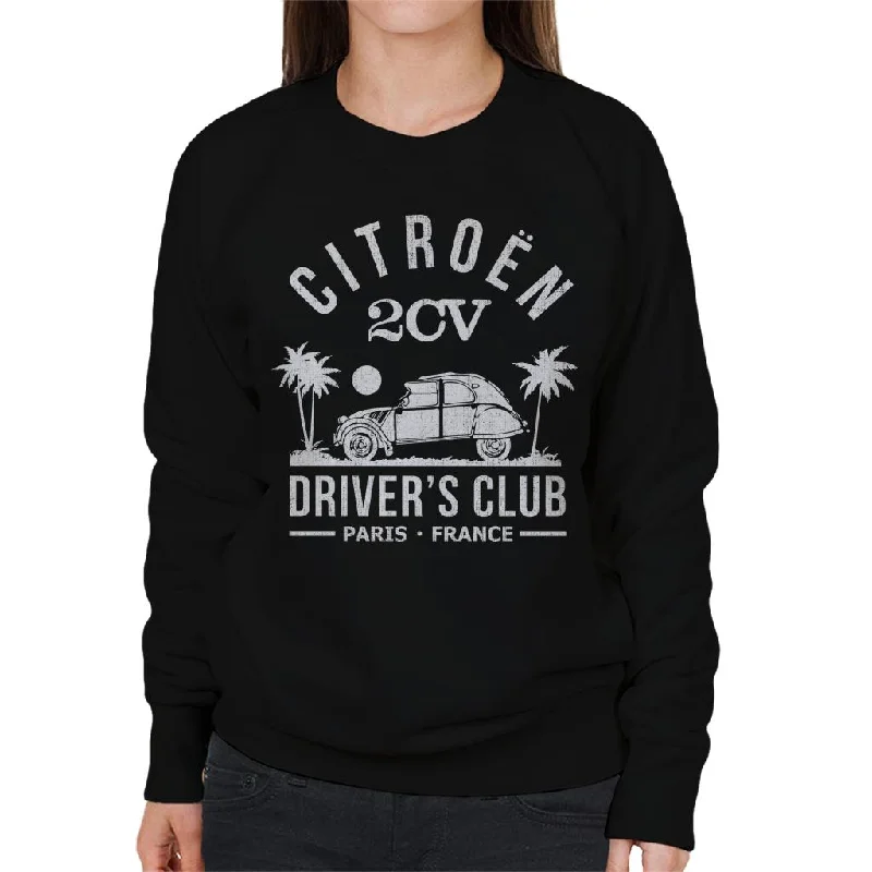 Price Fest urban activewear hoodieCitroën 2CV Driver's Club White Beach Women's Sweatshirt Price Fest urban activewear hoodieCitroën 2CV Driver's Club White Beach Women's Sweatshirt