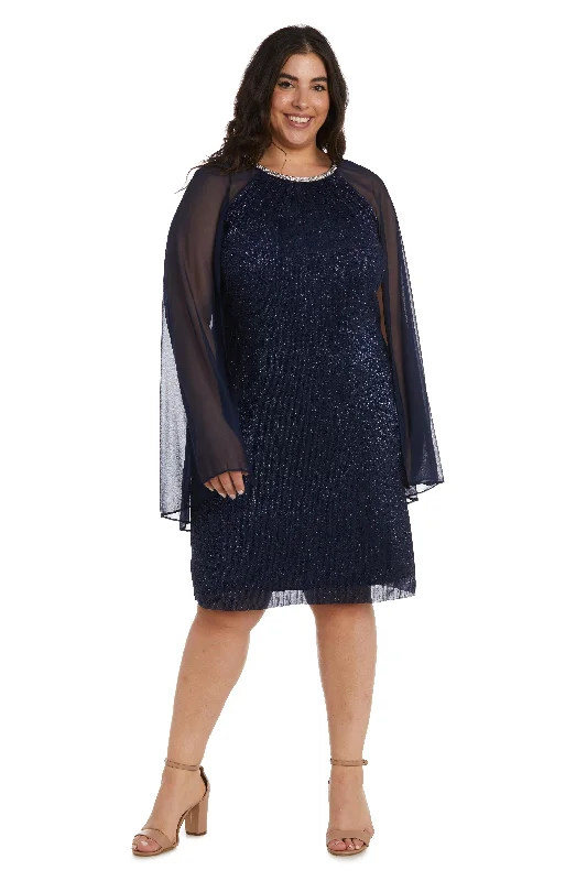 Exclusive Access lace-up dressR&M Richards 2711W Short Plus Size Cocktail Dress