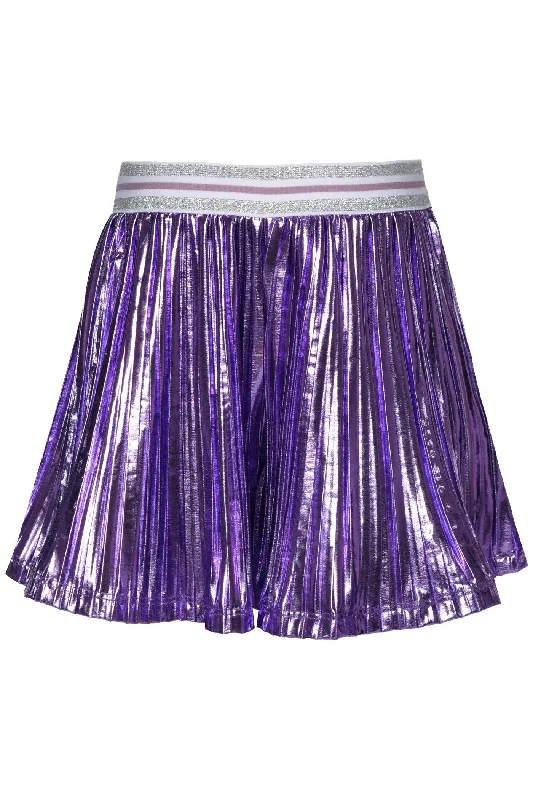 Deep Discounts form-fitting dressMetallic Pleated Shorts