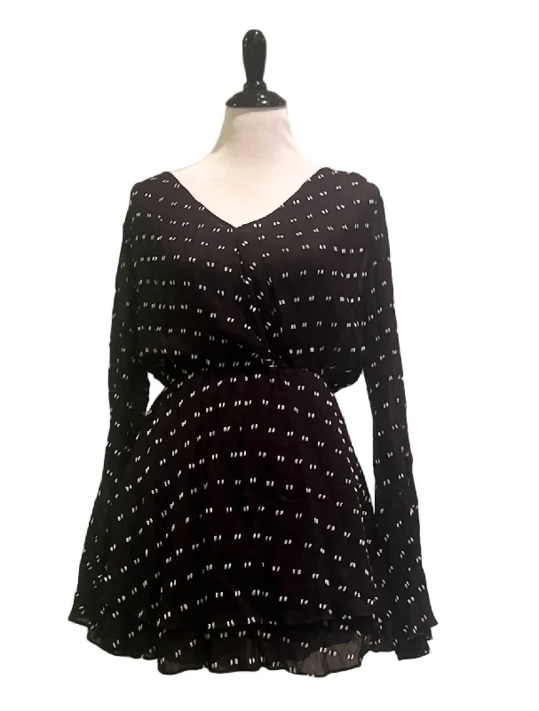 Online Specials form-fitting dressSwiss Dot Dress In Black