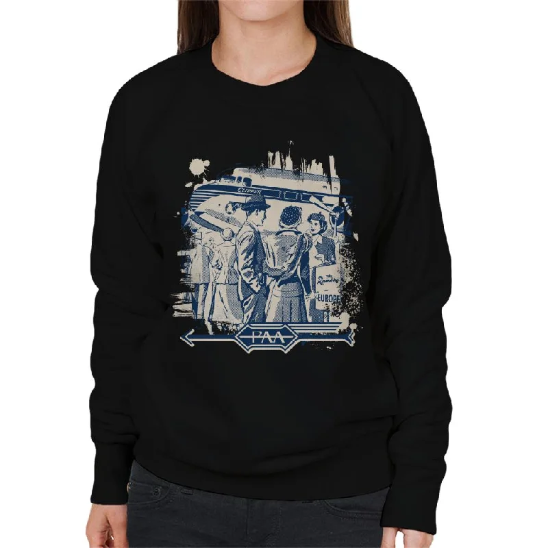 Act Fast sleek gym hoodiePan Am The Rainbow Women's Sweatshirt