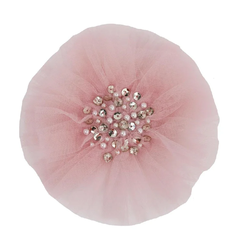 Warehouse Sale formal dressBlush Tulle Hairclip