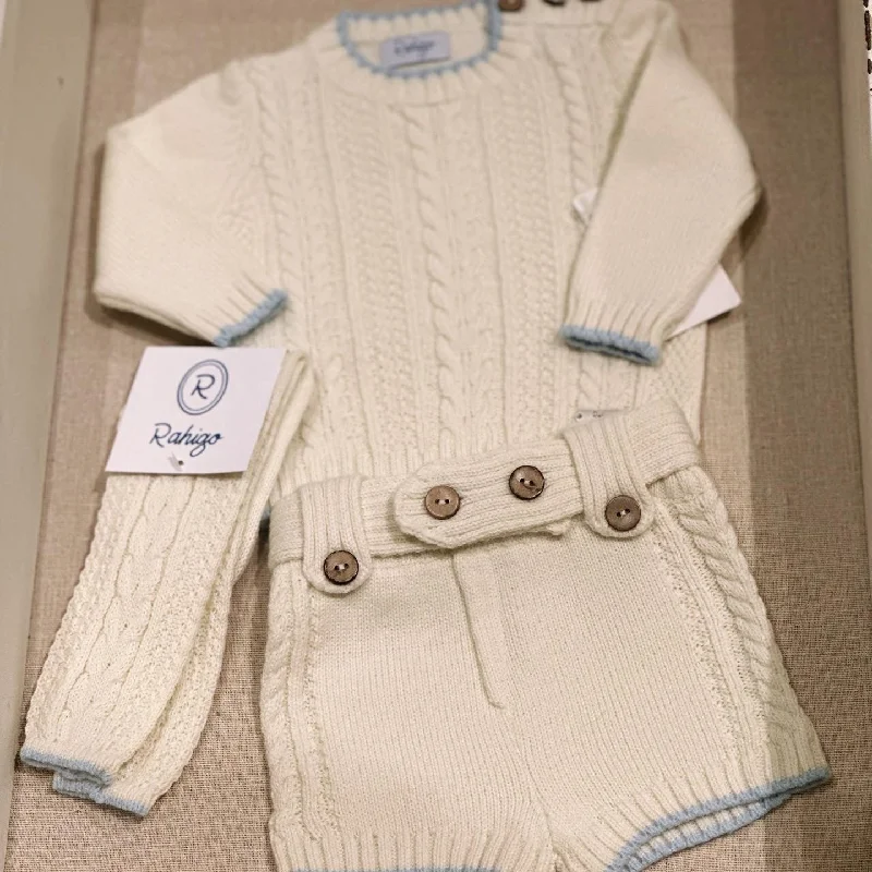 Crazy Deals long sleeve dressIvory Boys Knit Set