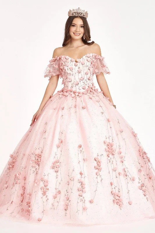 Fantastic Offers minimalistic dressLong Quinceanera Dress Glitter Mesh Ball Gown