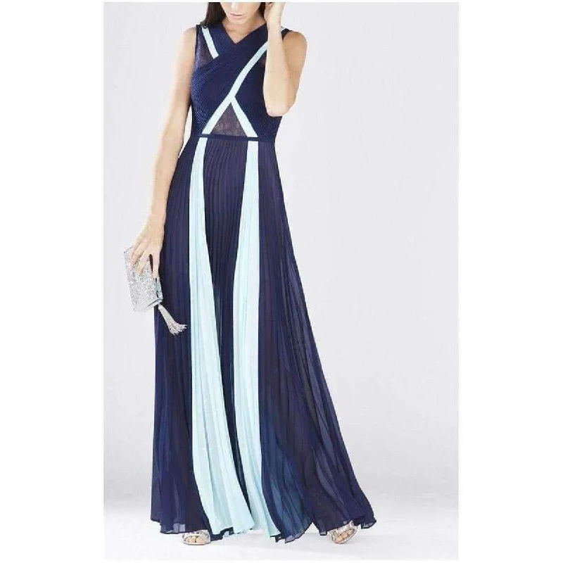 Exclusive Offers casual shift dressCaia Color Blocked Sleeveless Gown