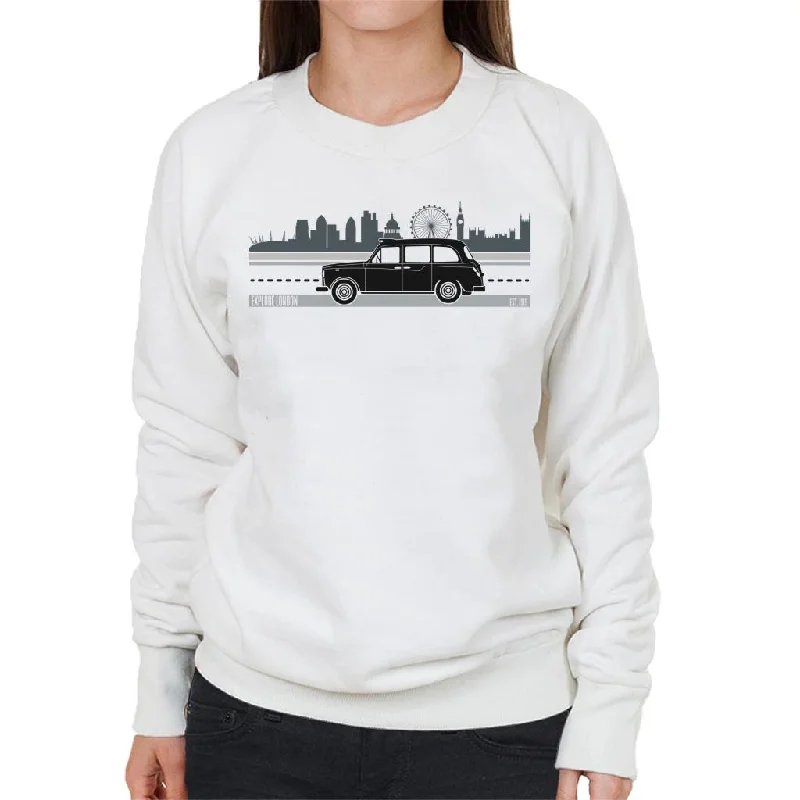 Exclusive Savings fitted workout sweatshirtLondon Taxi Company TX4 Driving Along The City Women's Sweatshirt Exclusive Savings fitted workout sweatshirtLondon Taxi Company TX4 Driving Along The City Women's Sweatshirt