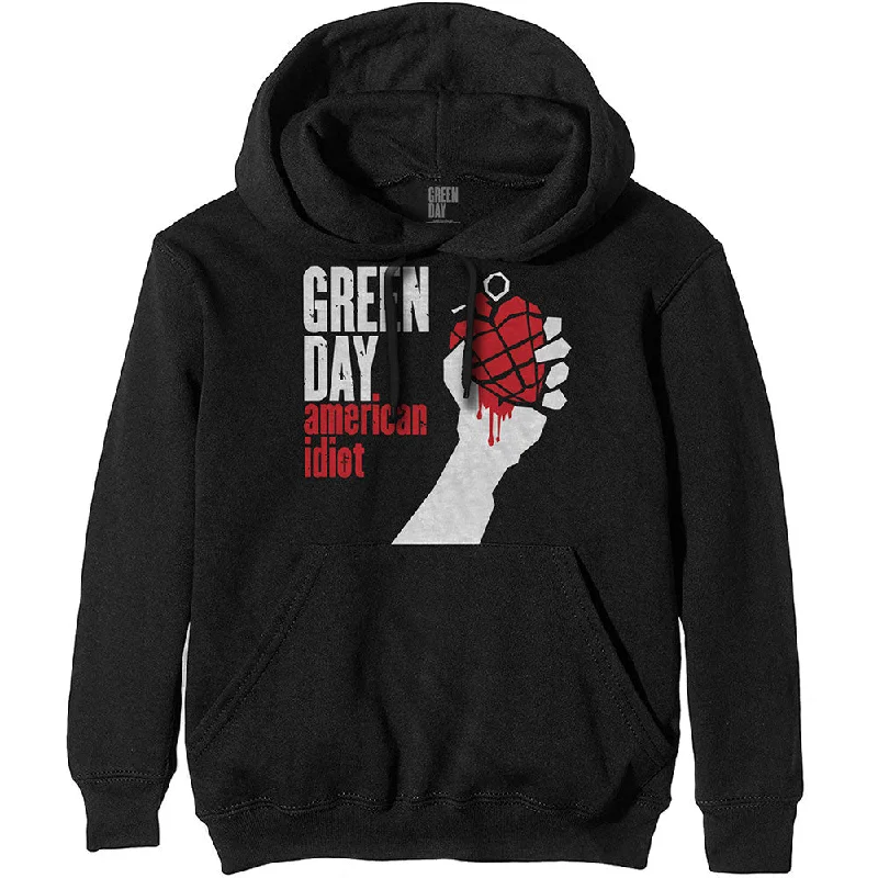 Amazing Deals slim-fit hooded sweatshirtGREEN DAY HOODIE: AMERICAN IDIOT SMALL GDHD12MB01 Amazing Deals slim-fit hooded sweatshirtGREEN DAY HOODIE: AMERICAN IDIOT SMALL GDHD12MB01
