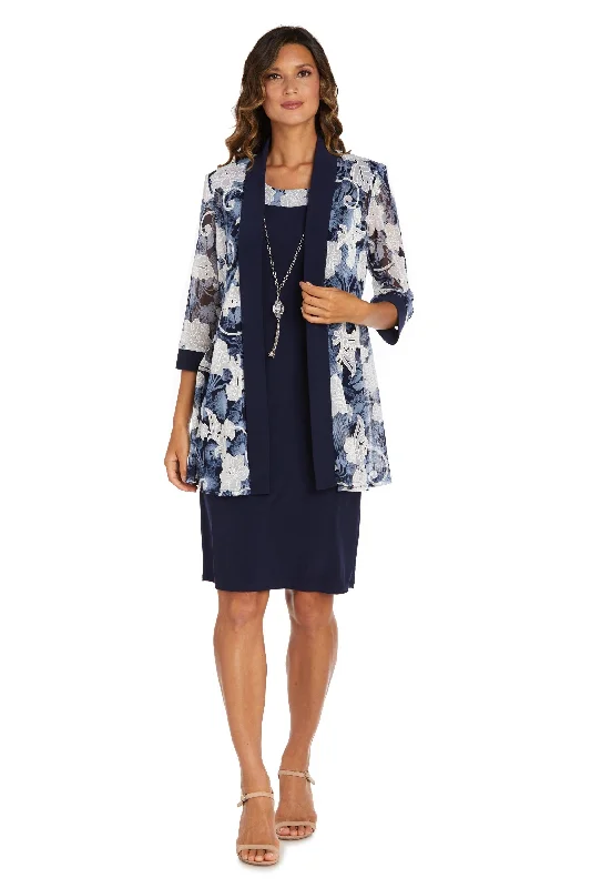 Hurry In fitted dressR&M Richards 9313 Short Two Piece Jacket Dress
