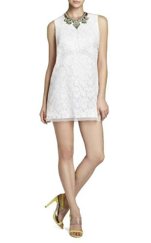 Mega Sale casual slip dressDraped Sleeveless Lace Cotton Dress