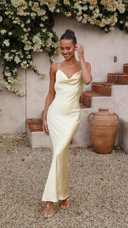 Exclusive Savings Willow Maxi Dress - Yellow