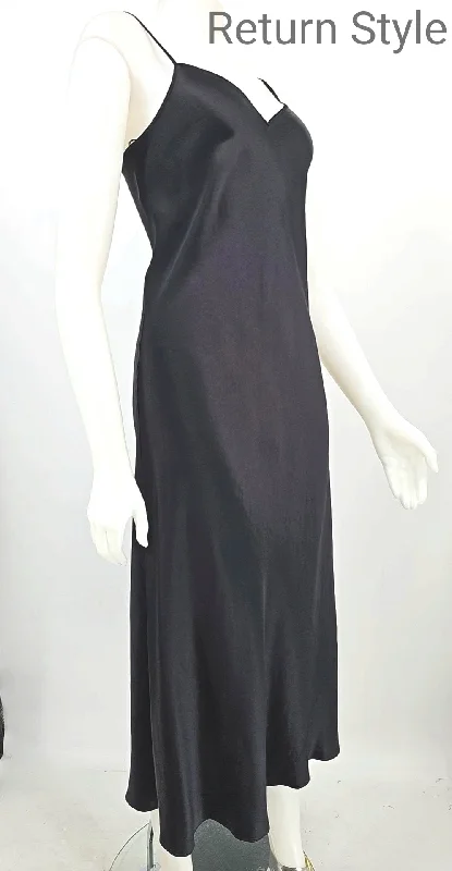 VINCE Black Midi Length Size SMALL (S) Dress