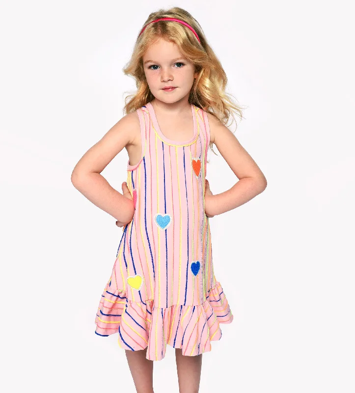 Midnight Madness fitted dressHeart Dress