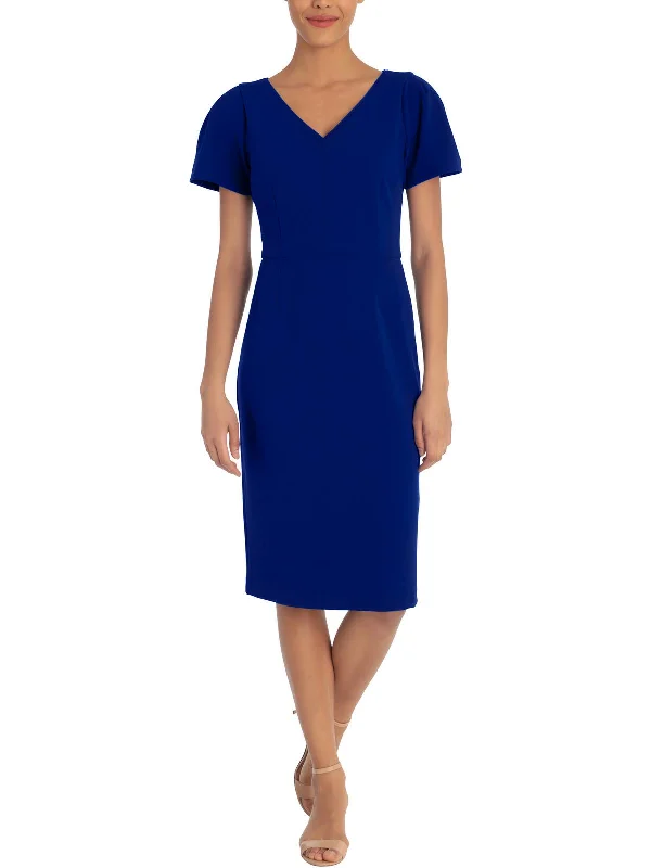 Markdowns floral wrap dressWomens Sheath Office Wear to Work Dress