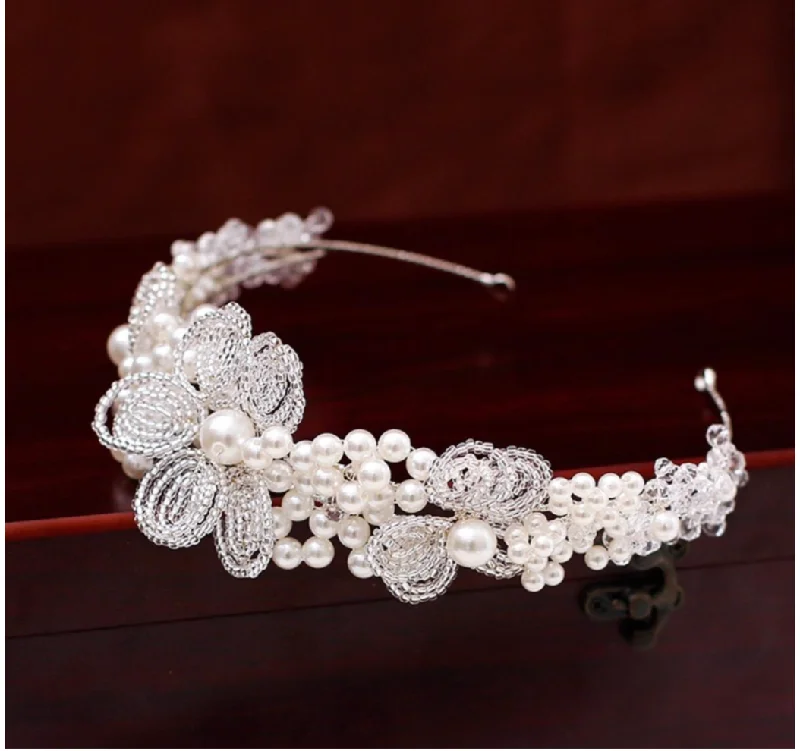 Value Deals luxury dressLarge Pearl Headband