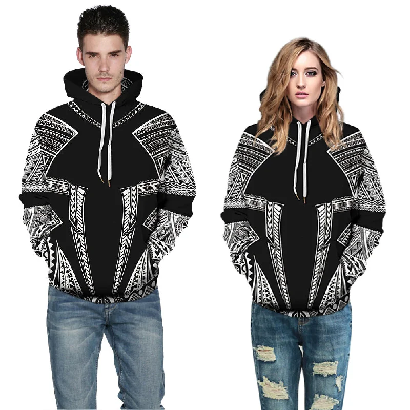 Couple Wear Hooded Sweater