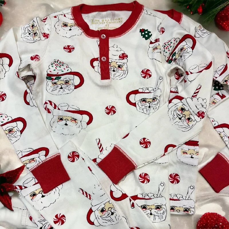 Great Bargains stylish party dressBeaufort Bonnet Santa Face Pajamas