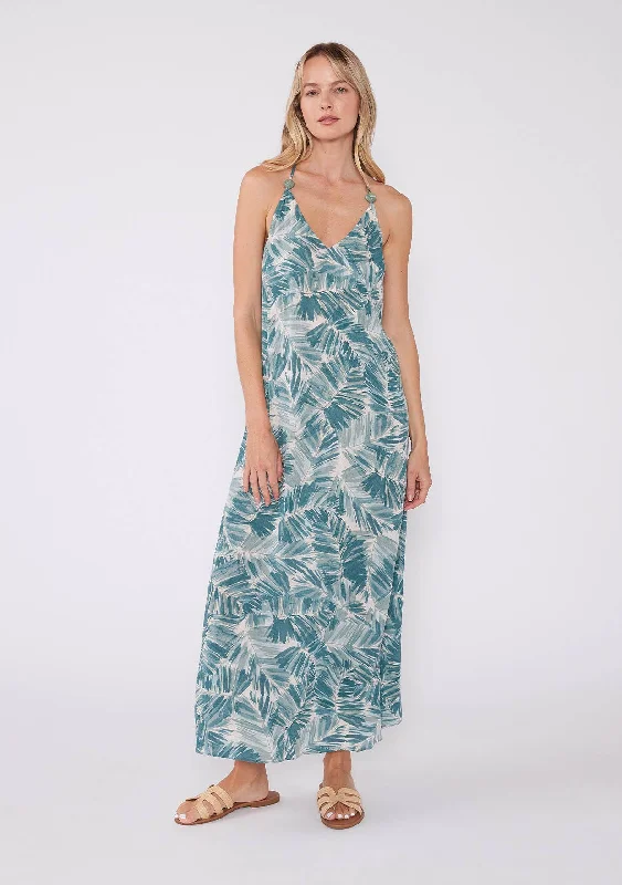 Season Finale Sale pleated maxi dressBEADED SPAGHETTI STRAP DRESS