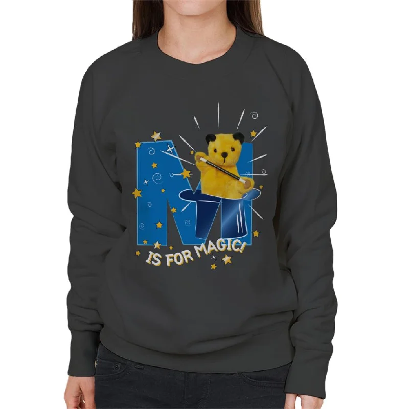 Weekend Deal sleek gym hoodieSooty Top Hat M Is For Magic Women's Sweatshirt
